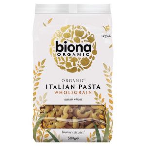 BIONA 500G WHOLE MACCARONI ORGANIC BRONZE EXTRUDED