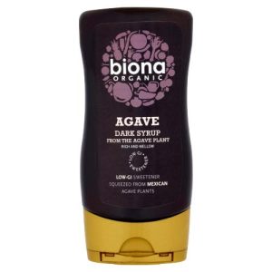 BIONA 350G AGAVE SYRUP/NECTAR DARK - SQUEEZY ORGANIC