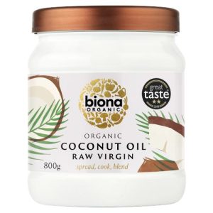 BIONA 800G VIRGIN COCONUT OIL ORGANIC - RAW