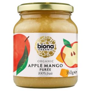 BIONA 360G APPLE & MANGO PUREE ORGANIC - NO ADDED SUGAR
