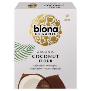 BIONA 500G COCONUT FLOUR ORGANIC RAW