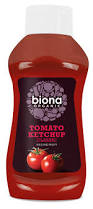 BIONA 560G TOMATO KETCHUP - CLASSIC SQUEEZY ORGANIC