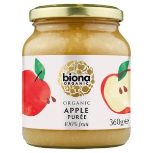 BIONA 360G APPLE PUREE ORGANIC/ - NO ADDED SUGAR