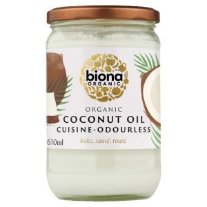 BIONA 610ML COCONUT OIL CUISINE - MILD & ODOURFREE ORGANIC