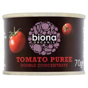 BIONA 70G TOMATO PUREE - DOUBLE CONCENTRATE ORGANIC