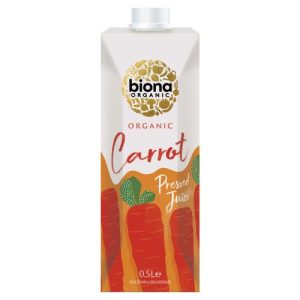 BIONA 0.5LT CARROT JUICE - PRESSED ORGANIC