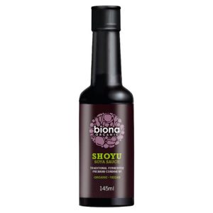 BIONA 145ML SHOYU SAUCE - TRADITIONALLY BREWED ORGANIC