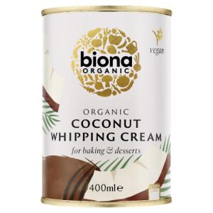 BIONA 400ML COCONUT WHIPPING CREAM ORGANIC