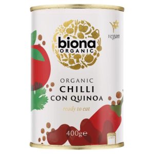 BIONA 400G ORGANIC CHILLI CON QUINOA