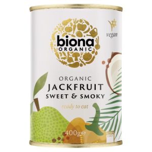 BIONA 400G SWEET & SMOKY JACKFRUIT IN CAN ORGANIC