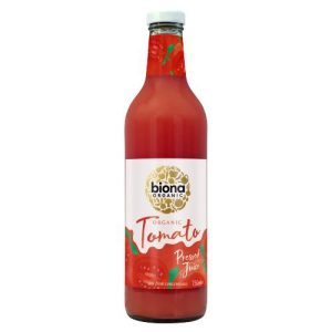 BIONA 0.75LT TOMATO JUICE - PRESSED ORGANIC
