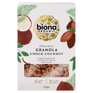 BIONA 375G CHOCO - COCO CRUNCHY GRANOLA ORGANIC