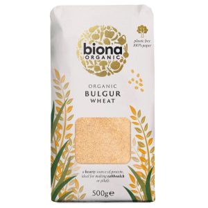 BIONA 500G BULGAR ORGANIC IN PAPER PACKAGING
