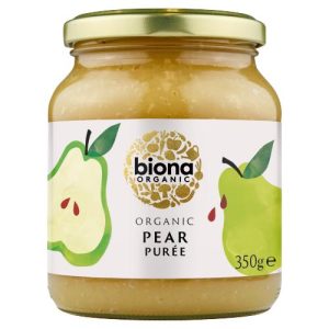 BIONA 360G PEAR PUREE ORGANIC - NO ADDED SUGAR