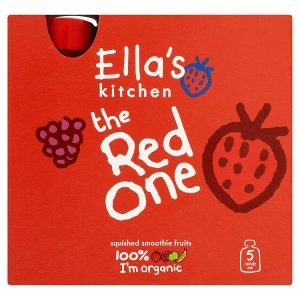 ELLAS KITCHEN 5X90G SMOOTHIE RED ONE 6M+