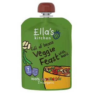 ELLAS KITCHEN ORGANIC S2 FOUR BEAN FEAST 130G