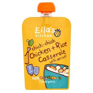 ELLAS KITCHEN 130G ORGANIC CHICKEN CASSEROLE 7M