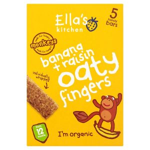 ELLAS KITCHEN OATY BARS BANANA & RAISIN