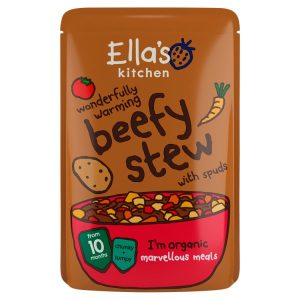 ELLAS KITCHEN 190G ORGANIC BEEF STEW WITH SPUDS 10M+
