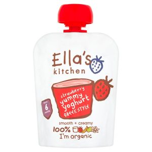 ELLAS KITCHEN 90G GREEK YOGHURT & STRAWBERRY