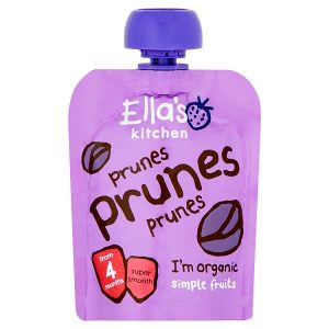 ELLAS KITCHEN 70G ORGANIC FIRST TASTE PRUNES 4M+