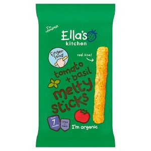 ELLAS KITCHEN 17G ORGANIC MELTY STICKS - TOMATO & BASIL 7M+