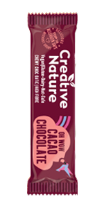 CREATIVE NATURE CACAO CHOCOLATE FRUIT OATIE BAR 38G