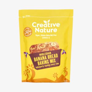CREATIVE NATURE WHOLEGRAIN BANANA BREAD MIX 250G