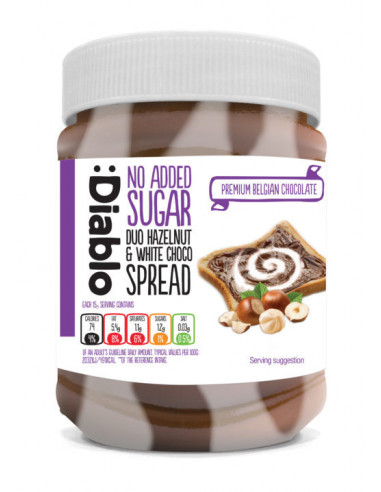 DIABLO 350G HAZELNUT DUO SPREAD