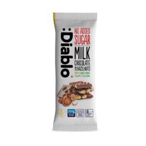 DIABLO 75G SF STEVIA MILK HAZELNUTS