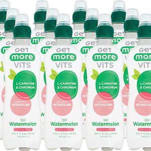 GET MORE 500ML L - CARNITINE & CHROMIUM STILL WATERMELON PET