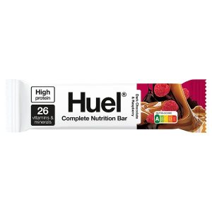 HUEL COMPLETE NUTITION BAR DARK CHOCOLATE & RASPBERRY 51G