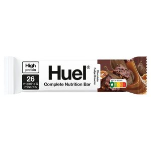 HUEL COMPLETE NUTRITION BAR CHOCOLATE FUDGE BROWNIE 51G