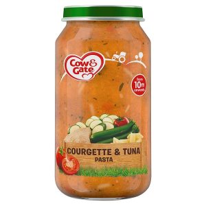 COW & GATE 250G COURGETTE & TUNA PASTA 10M
