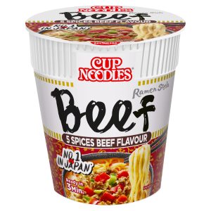 NISSIN CUP NOODLE BEEF 5 SPICE