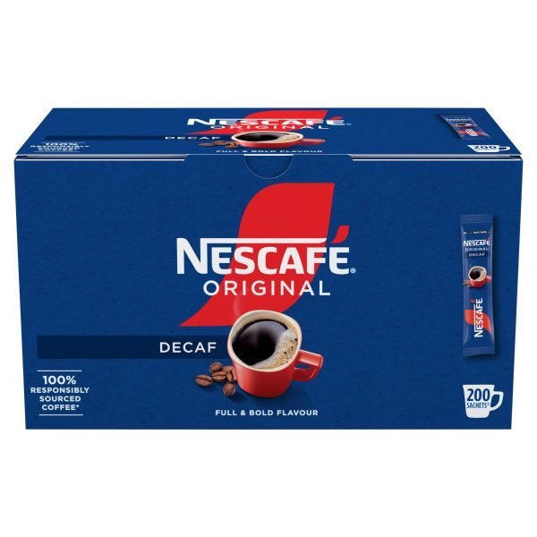 NESCAFE CATERING ORIGINAL DECAF STICK PACKS 200S 360G