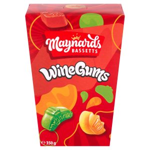MAYNARDS BASSETTS WINE GUMS CARTON 350G