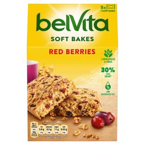 BELVITA 200G SOFT BAKES RED BERRIES