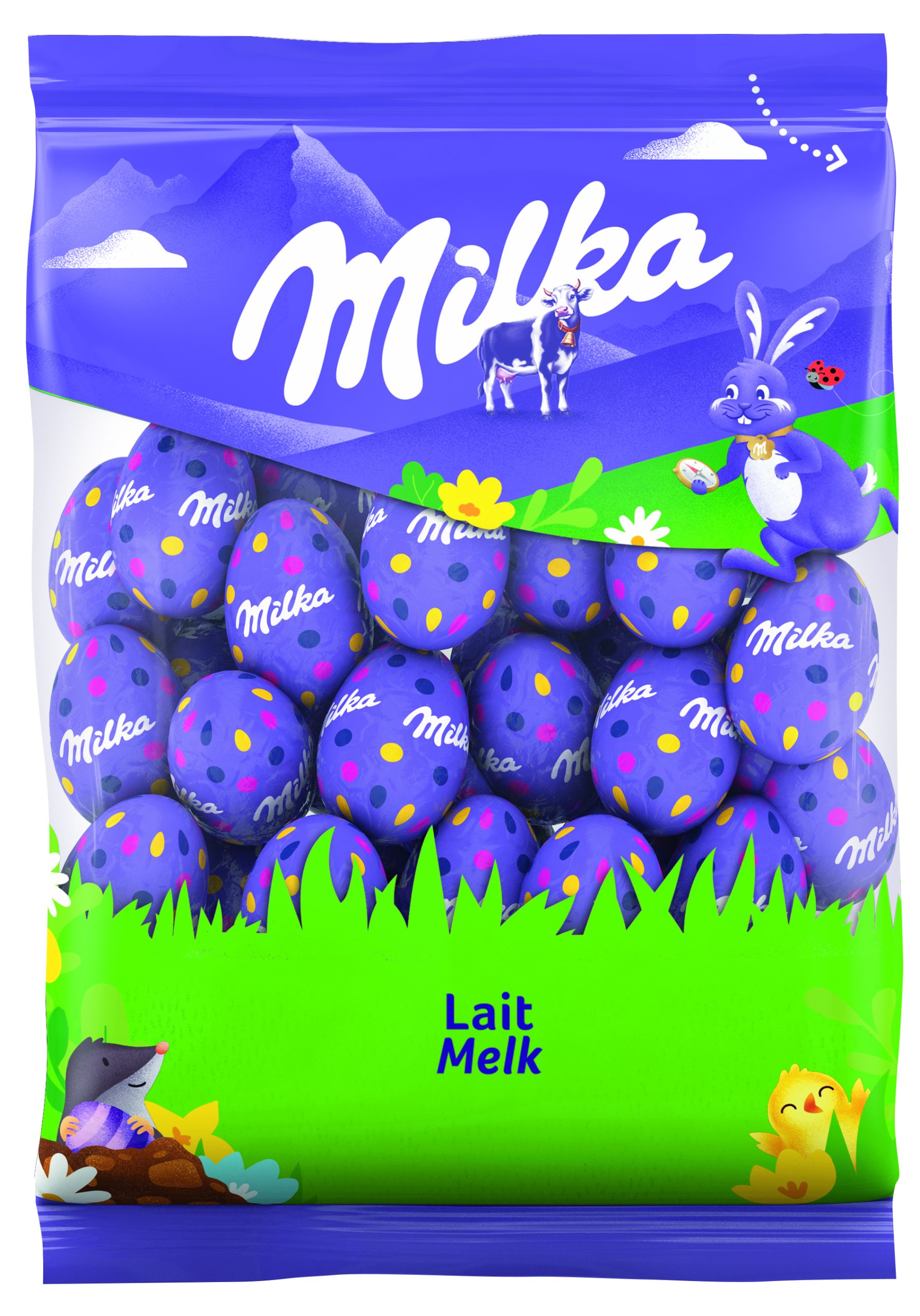 MILKA 350G BAG MILK