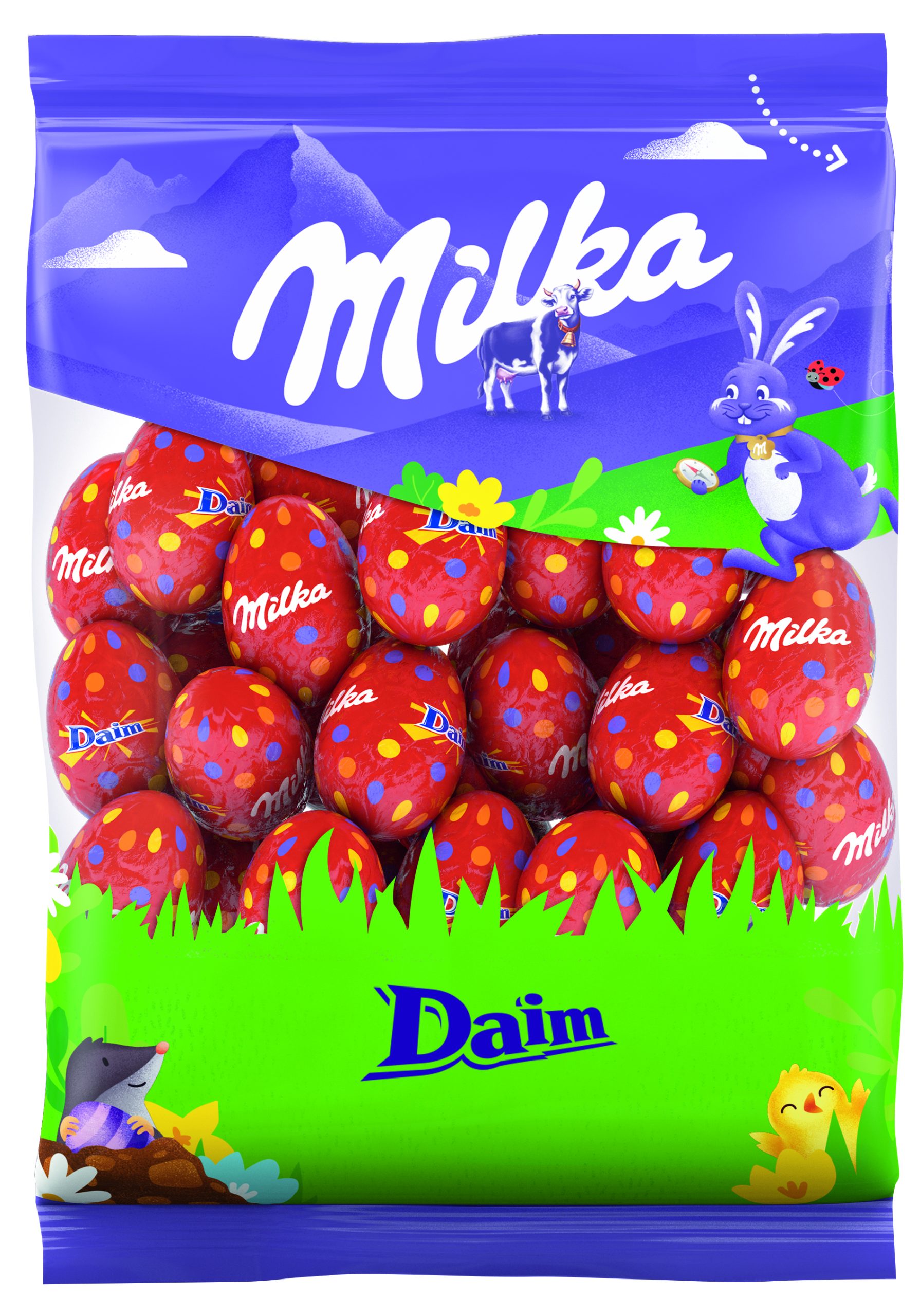 MILKA 350G BAG DAIM