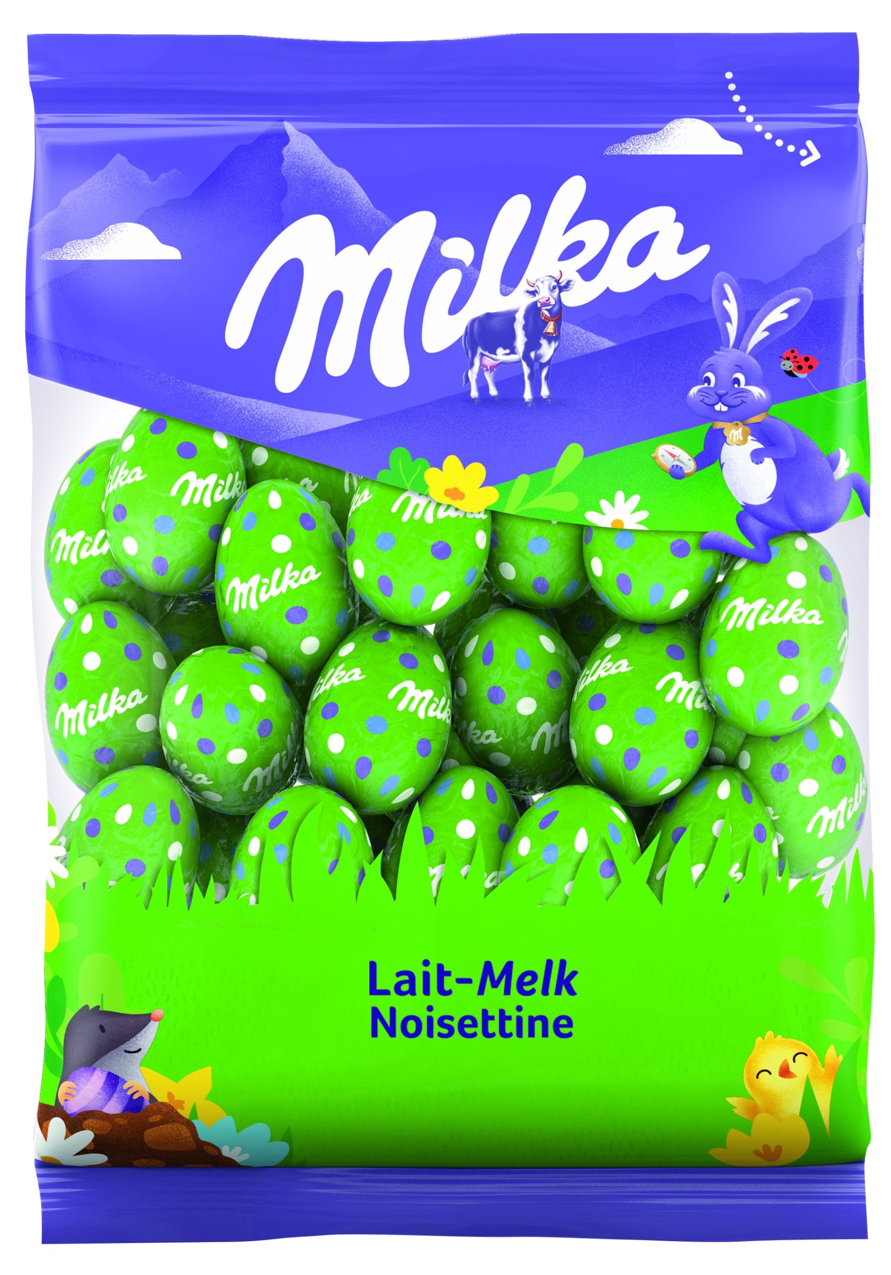 MILKA 350G BAG HAZELNUT