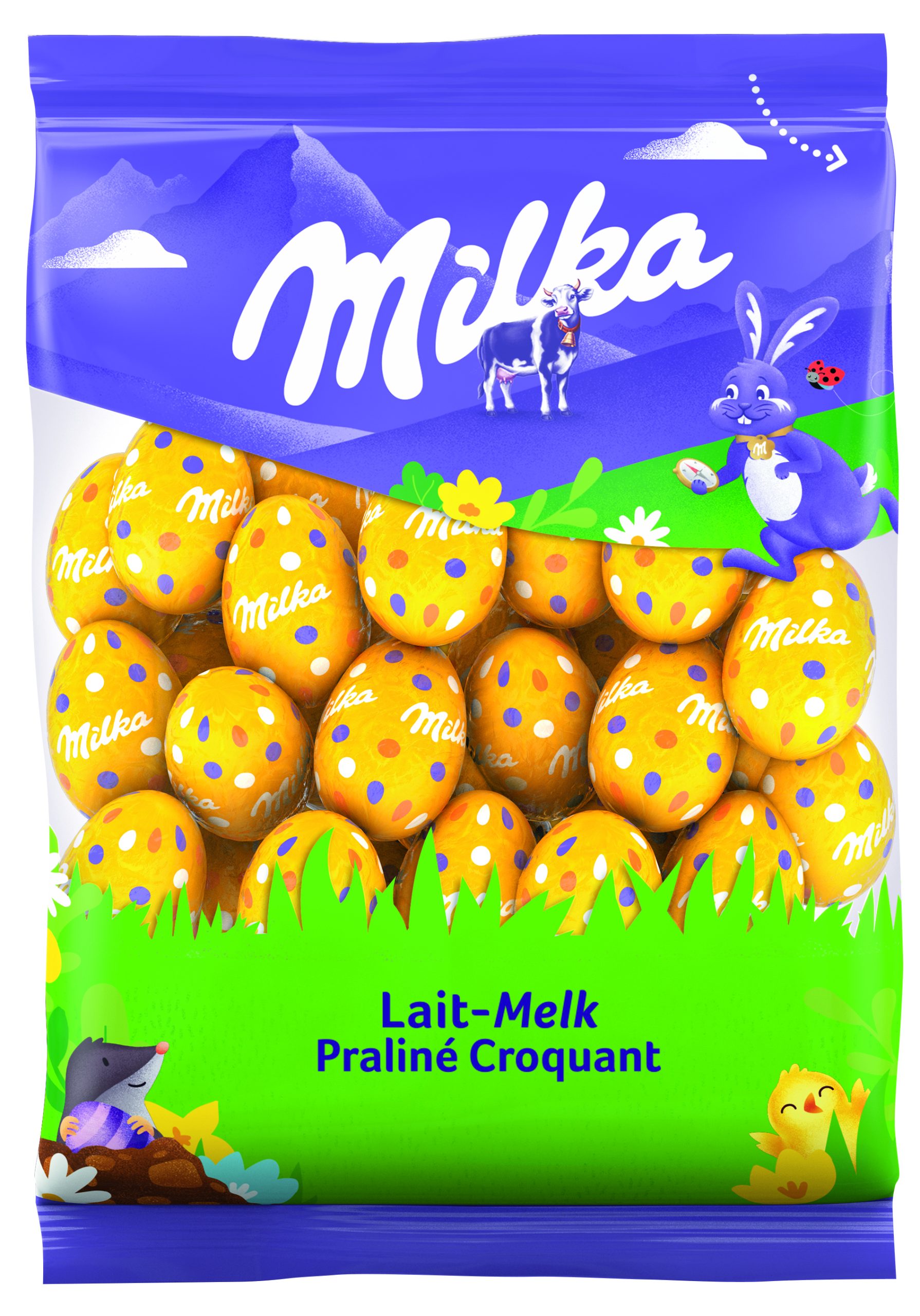 MILKA 350G BAG DAIM PRALINE