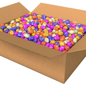 MILKA ASSORTED MINI EGGS IN WINDOW BOX - 5 FLAVOURS 10KG