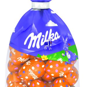 MILKA 100G BAG WHITE PRALINE