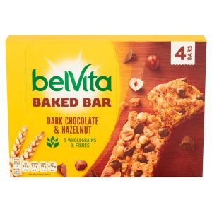 BELVITA 160G BAR CHOCOLATE & HAZELNUT