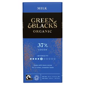 GREEN & BLACKS 90G ORGANIC MILK CHOCOLATE BAR