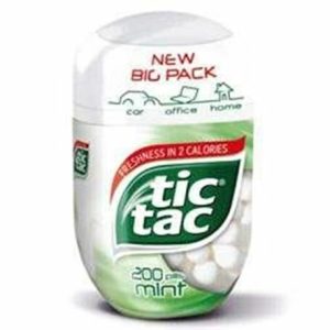 TIC TAC FRESH MINT BOTTLE 98G