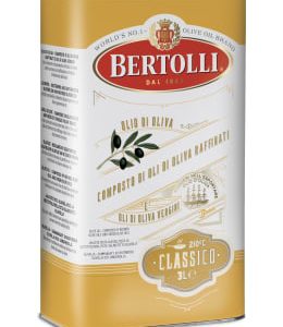 BERTOLLI 3L CLASSIC OLIVE OIL TIN