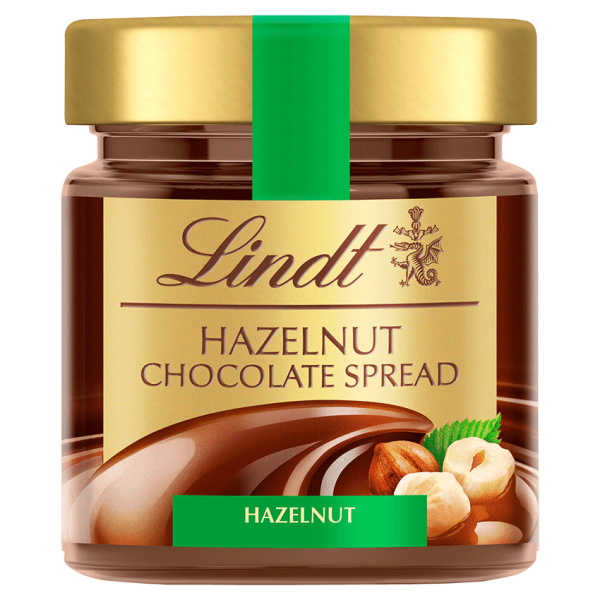 LINDT HAZELNUT SPREAD 25% 200G