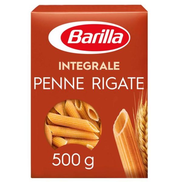 BARILLA PASTA 500G WHOLE WHEAT PENNETTE RIGATE